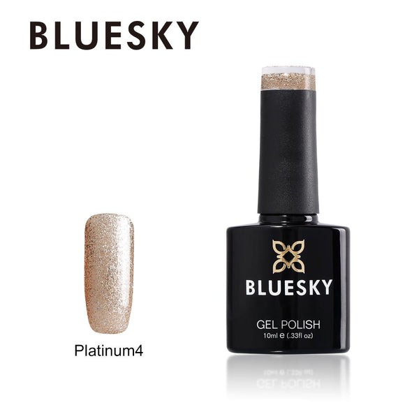 Bluesky Platinum 4 UV/LED Soak Off Gel Nail Polish 10ml