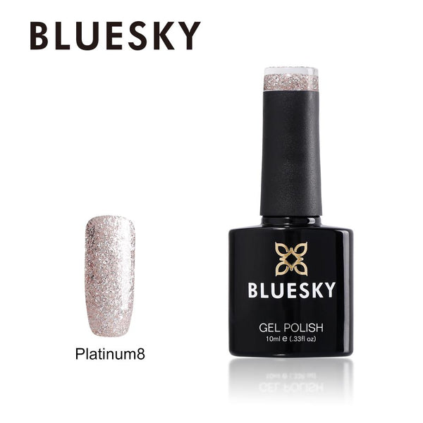 Bluesky Platinum 8 UV/LED Soak Off Gel Nail Polish 10ml