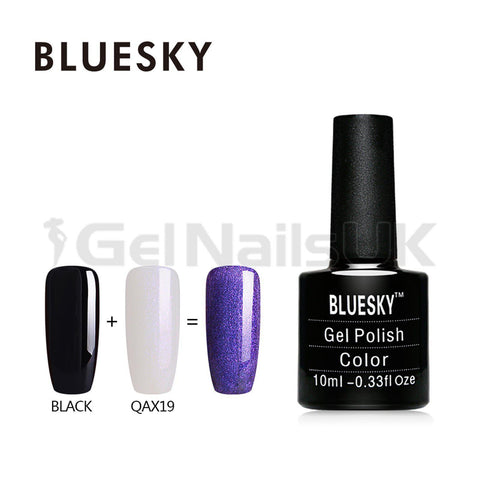 Bluesky QAX19 UV/LED Gel Nail Soak Off Polish 10ml