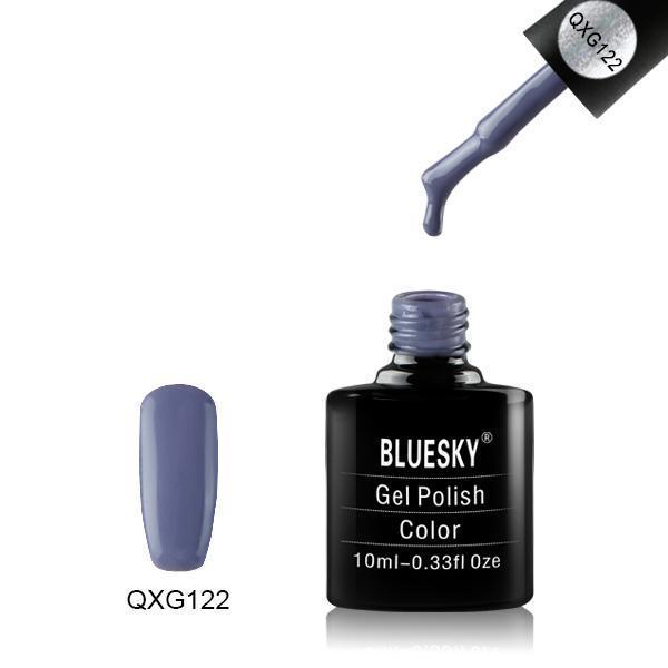 Bluesky QXG122 Blue Grey UV/LED Soak Off Gel Nail Polish 10ml