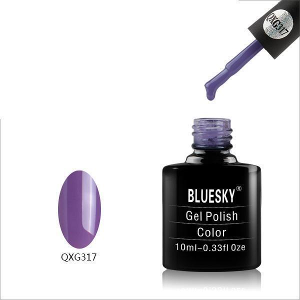 Bluesky QXG317 Amethyst Showers UV/LED Soak Off Gel Nail Polish 10ml