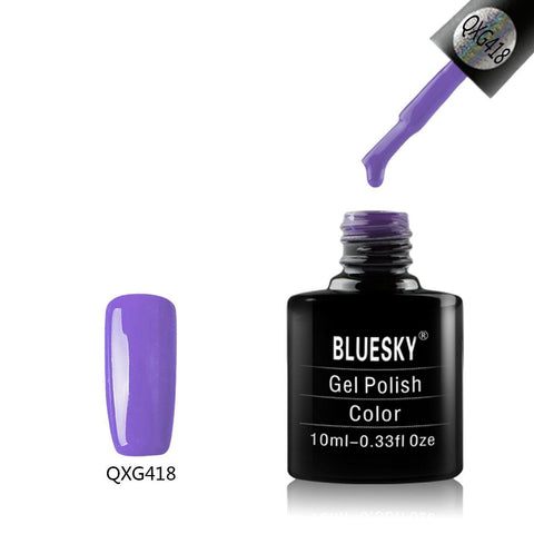 Bluesky QXG418 Dark Orchid UV/LED Soak Off Gel Nail Polish 10ml