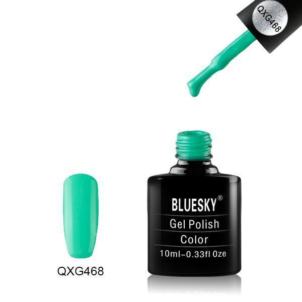 Bluesky QXG468 Light Mint UV/LED Soak Off Gel Nail Polish 10ml