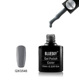 Bluesky QXG546 Medium Grey UV/LED Soak Off Gel Nail Polish 10ml