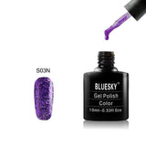 Bluesky SN3 Cadbury Sparkle UV/LED Soak Off Gel Nail Polish 10ml