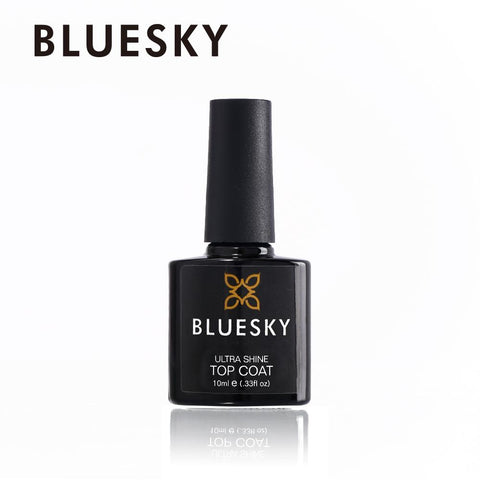 Bluesky Ultra Shine Top Coat UV/LED Soak Off Gel Nail Polish 10ml