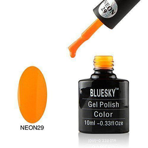 Bluesky Neon 29 Satsuma Summer UV/LED Gel Nail Soak Off Polish 10ml